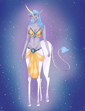 Intricately Colored Full-Body